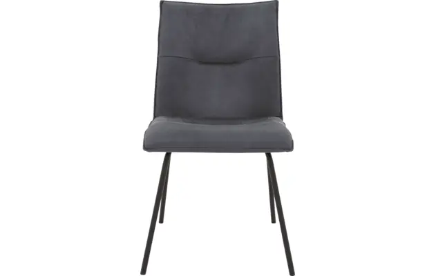 Goossens eetkamerstoel milan blauw micro leer - 8231025-03