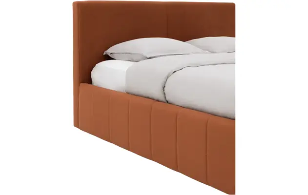 Goossens bedframe carte oranje stof - 8231026-goossens-carte-bedframe-microvezel-04