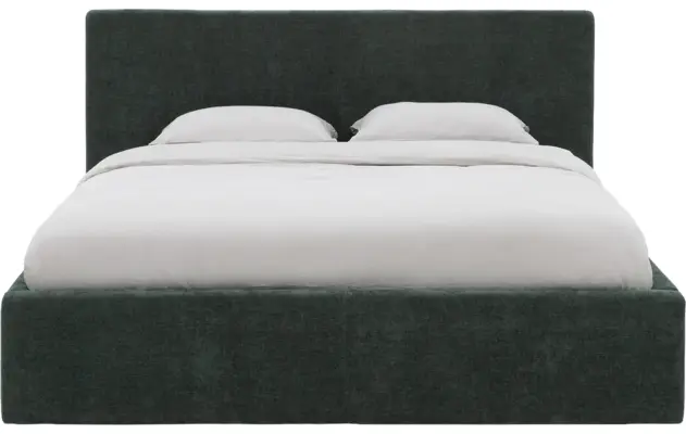 Goossens bedframe mysen storage groen stof - 8231027-02
