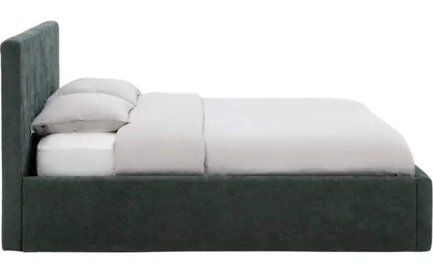 Goossens bedframe mysen storage groen stof - 8231027-03