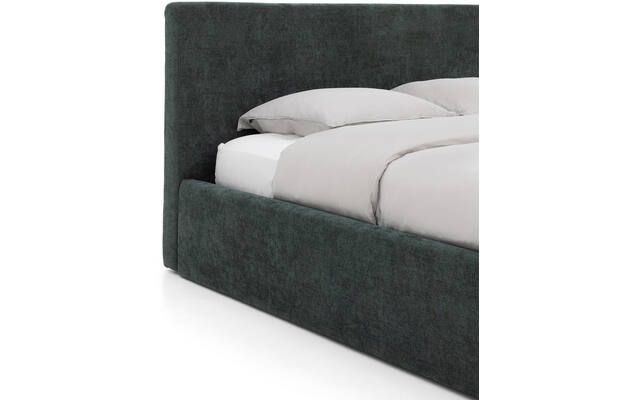 Goossens bedframe mysen storage groen stof - 8231027-04