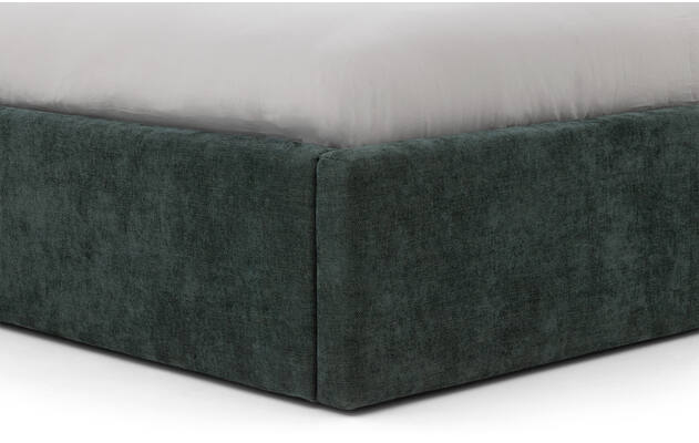 Goossens bedframe mysen storage groen stof - 8231027-05