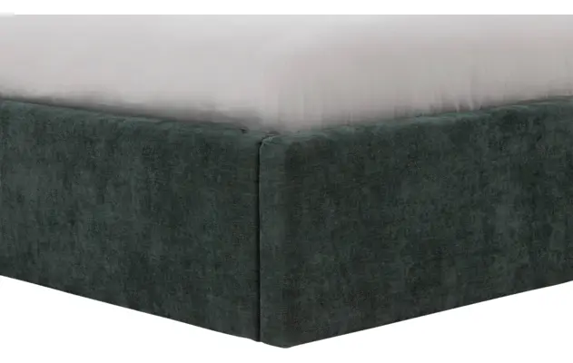 Goossens bedframe mysen storage groen stof - 8231027-05