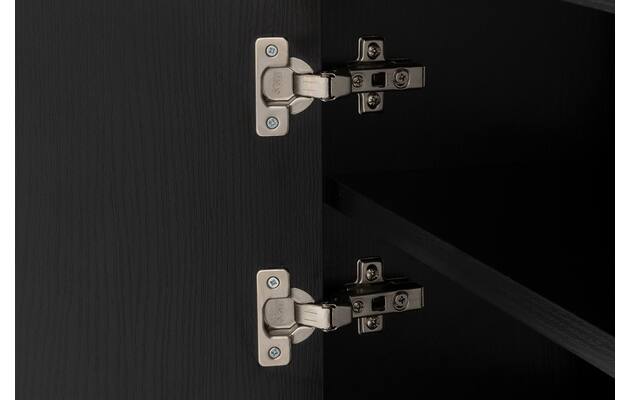 Goossens basic tv meubel madrid zwart melamine - 8231136-10