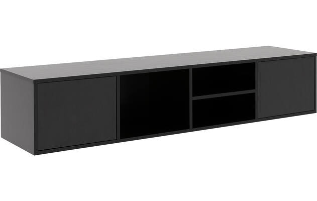 Goossens basic tv meubel madrid zwart melamine - 8231136-14
