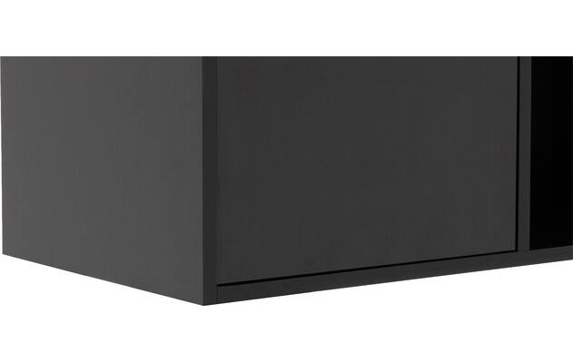 Goossens basic tv meubel madrid zwart melamine - 8231136-19