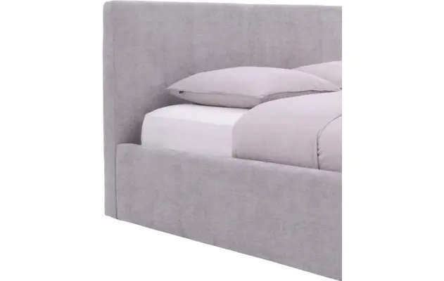 Goossens bedframe mysen storage grijs stof - 8231156-05