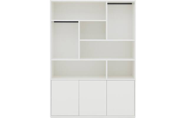Goossens basic buffetkast madrid wit melamine - 8231200-01