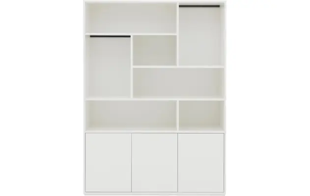Goossens basic buffetkast madrid wit melamine - 8231200-01