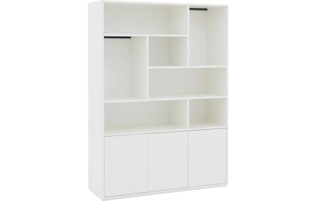 Goossens basic buffetkast madrid wit melamine - 8231200-02