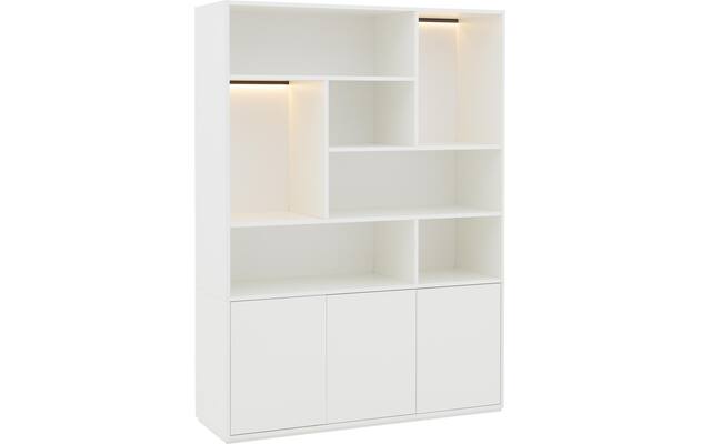 Goossens basic buffetkast madrid wit melamine - 8231200-04