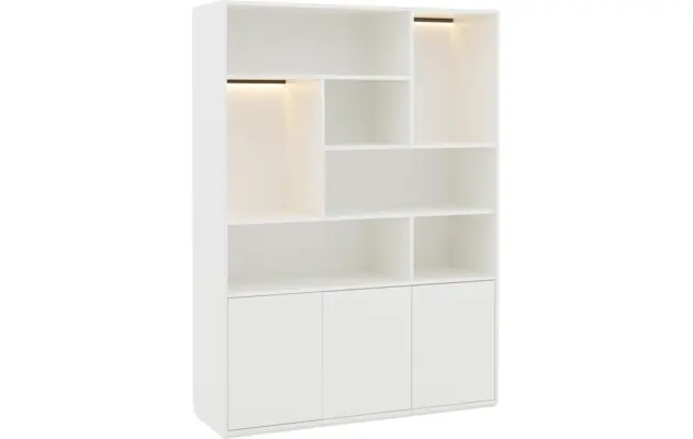 Goossens basic buffetkast madrid wit melamine - 8231200-04
