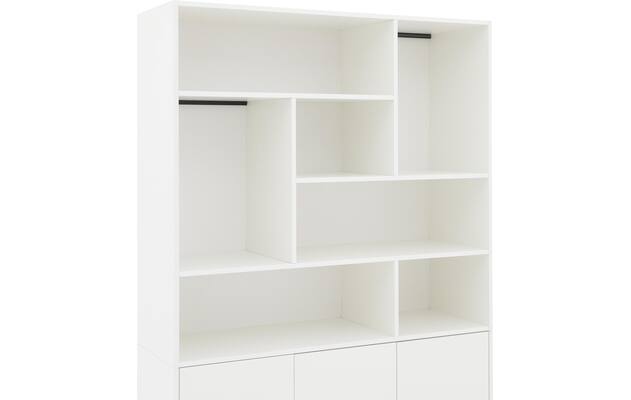 Goossens basic buffetkast madrid wit melamine - 8231200-07