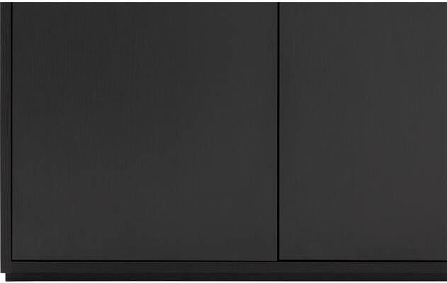 Goossens basic buffetkast madrid zwart melamine - 8231201-12