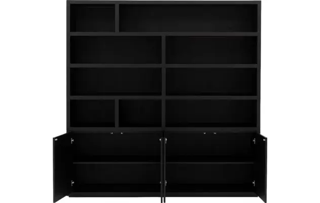 Goossens buffetkast barcelona zwart eiken - 8231282-05