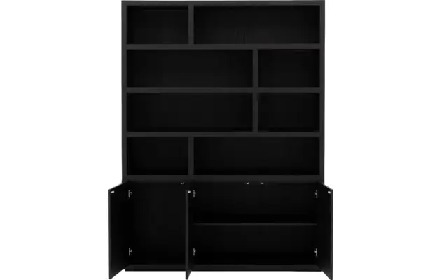 Goossens buffetkast barcelona zwart eiken - 8231283-03