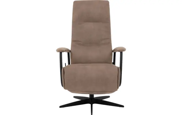 Goossens excellent relaxstoel riati bruin micro leer - 8231285-02
