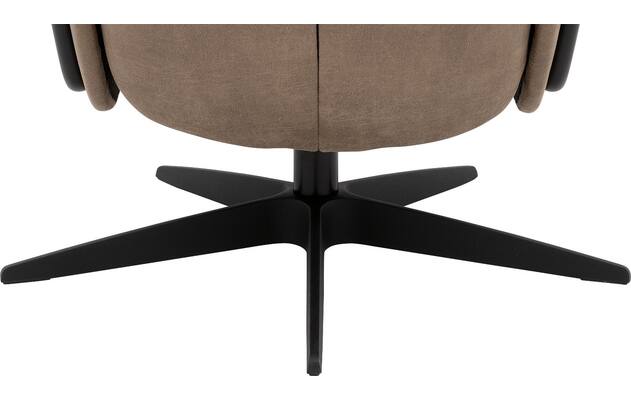 Goossens excellent relaxstoel riati bruin micro leer - 8231285-09