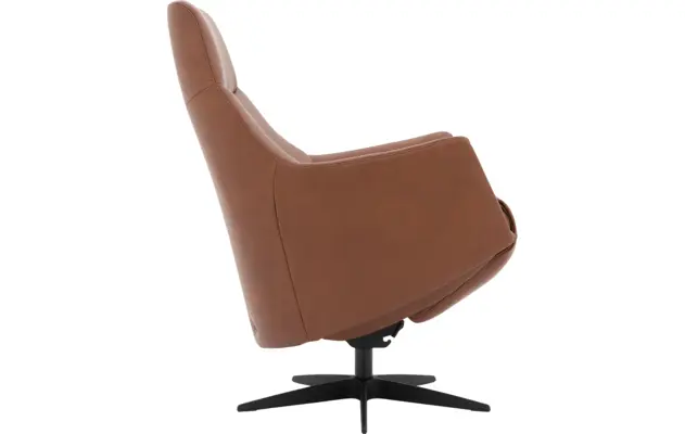 Goossens excellent relaxstoel lecce bruin leer - 8231287-05