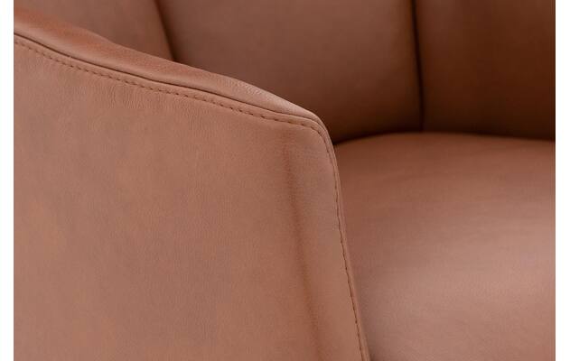 Goossens excellent relaxstoel lecce bruin leer - 8231287-11