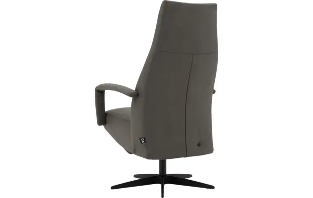 Goossens excellent relaxstoel loreto grijs micro leer - 8231288-03