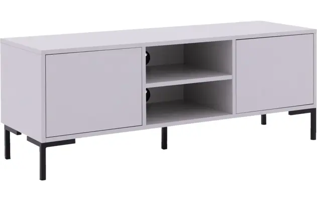 Goossens basic tv meubel madrid grijs melamine - 8231295-goossens-basic-madrid-tv-meubel-melamine-bruin-03