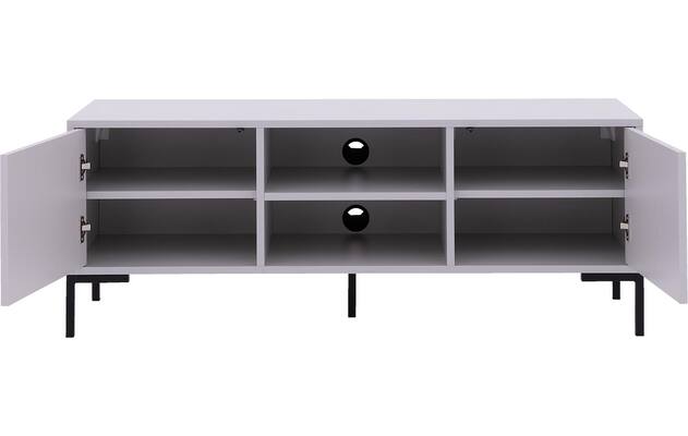 Goossens basic tv meubel madrid grijs melamine - 8231295-goossens-basic-madrid-tv-meubel-melamine-bruin-06