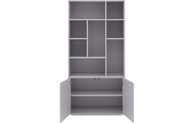 Goossens basic buffetkast madrid grijs melamine - 8231297-goossens-basic-madrid-buffetkast-melamine-02
