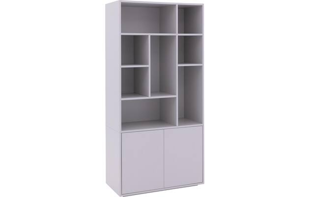 Goossens basic buffetkast madrid grijs melamine - 8231297-goossens-basic-madrid-buffetkast-melamine-03