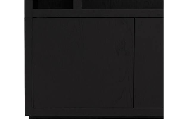 Goossens tv meubel barcelona zwart eiken - 8231367-09