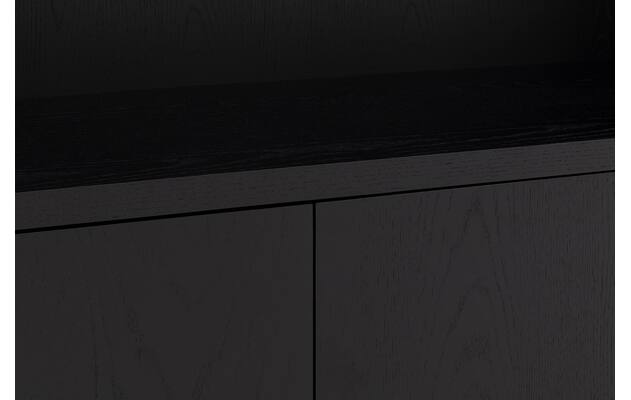 Goossens tv meubel barcelona zwart eiken - 8231367-10