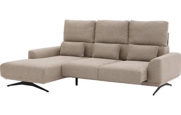Goossens excellent loungebank princess beige stof - 8231518-06