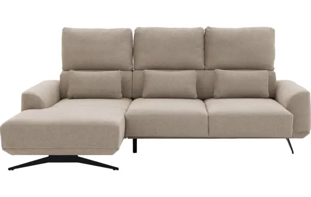 Goossens excellent loungebank princess beige stof - 8231518-07