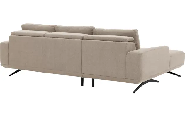 Goossens excellent loungebank princess beige stof - 8231518-10