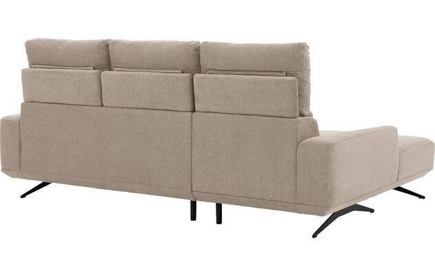 Goossens excellent loungebank princess beige stof - 8231518-11