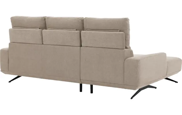 Goossens excellent loungebank princess beige stof - 8231518-11