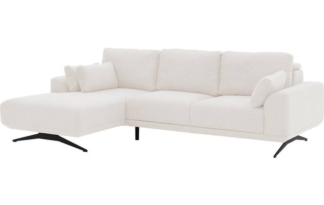 Goossens excellent loungebank princess wit stof - 8231519-03