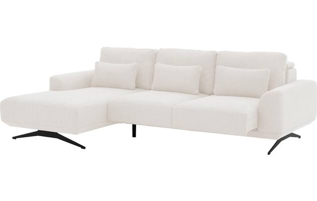 Goossens excellent loungebank princess wit stof - 8231519-04