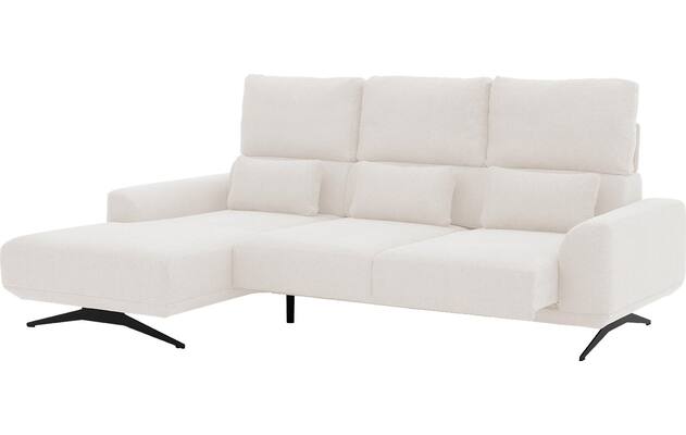 Goossens excellent loungebank princess wit stof - 8231519-06