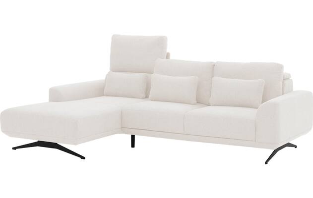 Goossens excellent loungebank princess wit stof - 8231519-09