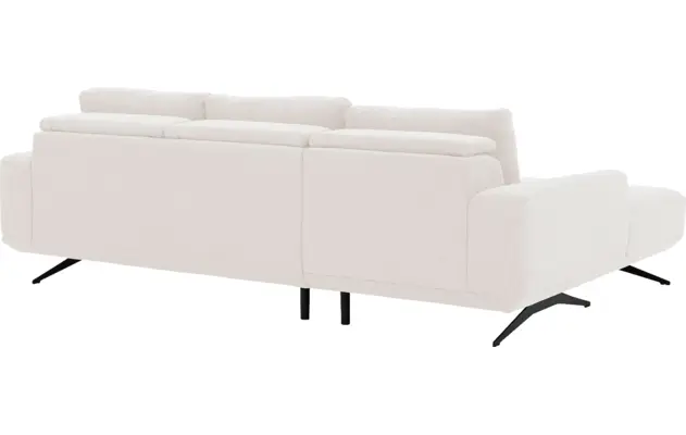 Goossens excellent loungebank princess wit stof - 8231519-10