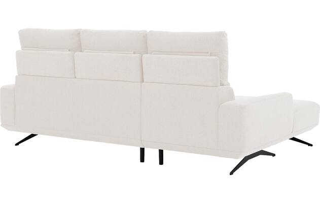 Goossens excellent loungebank princess wit stof - 8231519-11