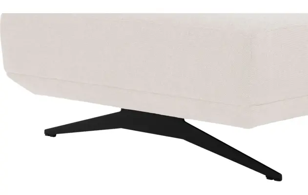 Goossens excellent loungebank princess wit stof - 8231519-14