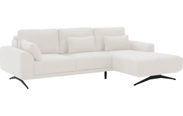 Goossens excellent loungebank princess wit stof - 8231519-gespiegeld-02