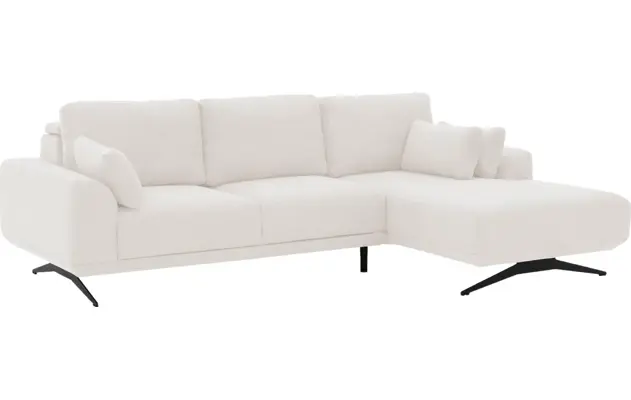 Goossens excellent loungebank princess wit stof - 8231519-gespiegeld-03