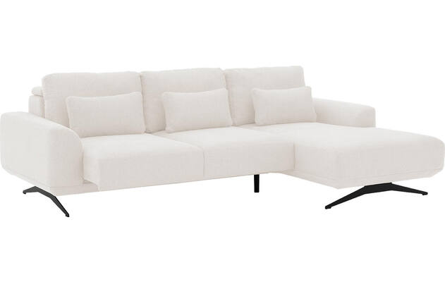 Goossens excellent loungebank princess wit stof - 8231519-gespiegeld-04