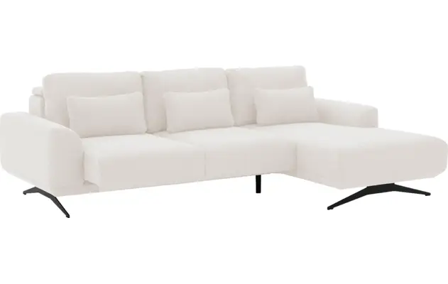 Goossens excellent loungebank princess wit stof - 8231519-gespiegeld-04