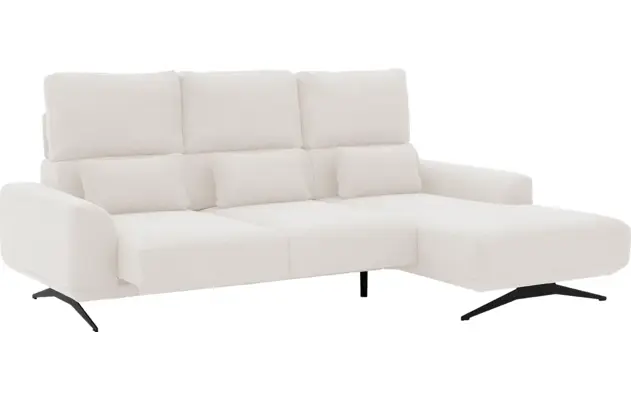 Goossens excellent loungebank princess wit stof - 8231519-gespiegeld-06