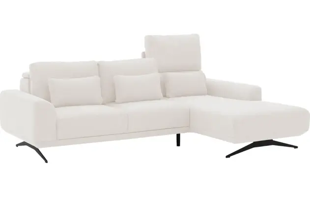 Goossens excellent loungebank princess wit stof - 8231519-gespiegeld-09