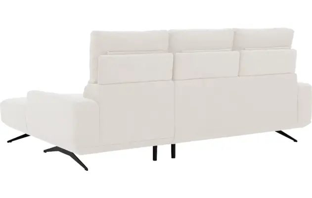 Goossens excellent loungebank princess wit stof - 8231519-gespiegeld-11